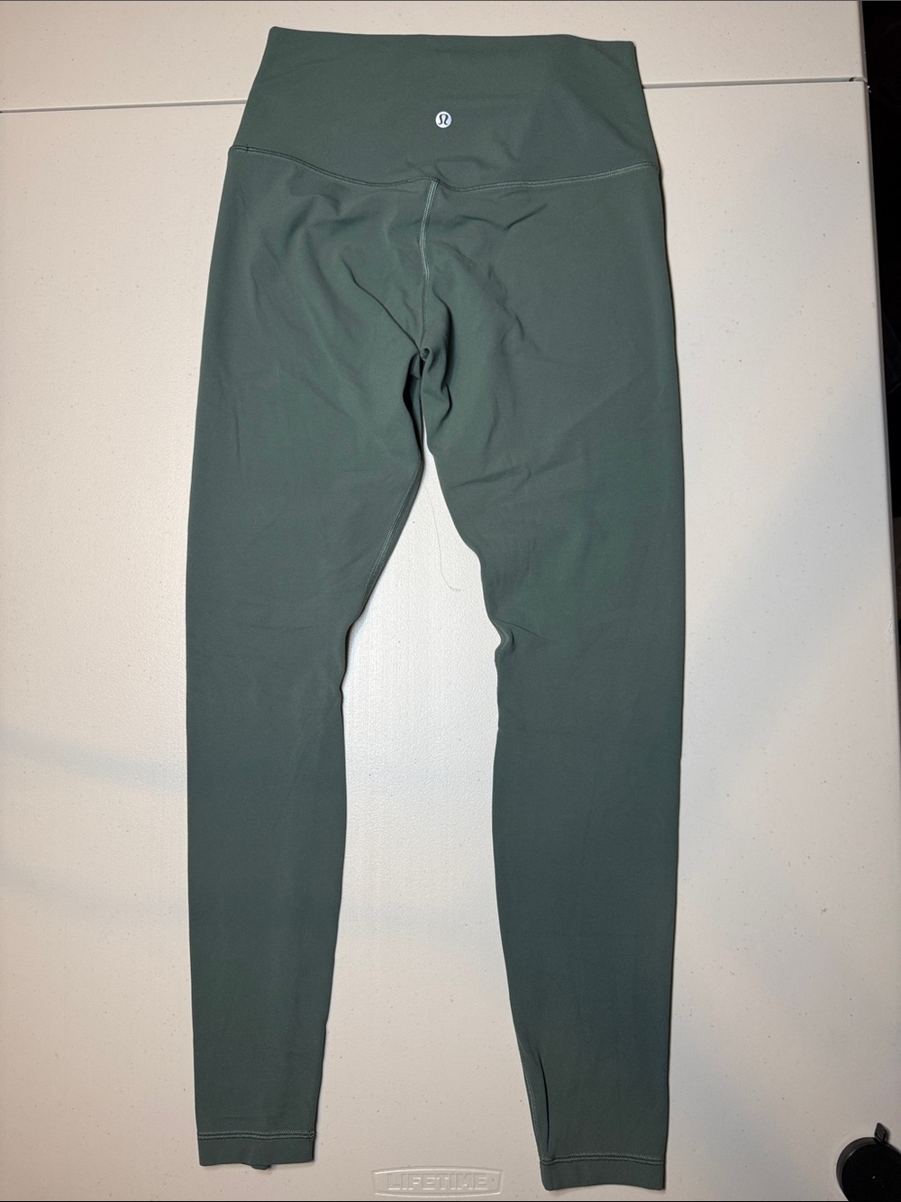 Lululemon Align Leggings Nulu Sage Green Full Length size 8